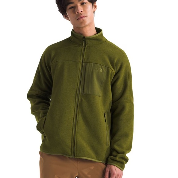 The North Face Front Range Jacket Men's Large Green Full Zip Size M - Picture 1 of 7